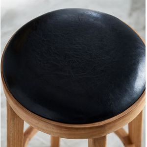Specific Bar Chair Newest Design Wood Modern Upholstered Round High Chairs for