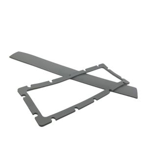 China Good Insulation Ev Battery Gasket Customized Medium Stress Silicone Foam Seal on sale