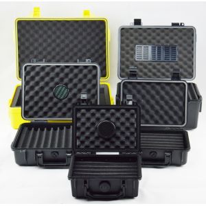 Watertight Crushproof Plastic Cigar Case IP67 210 X 166 X 90mm