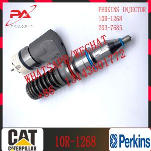 Diesel PERKINS Fuel Injector For C-A-Terpillar Excavator 203-7685 10R-1268 C10