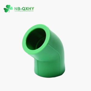 PPR 90 Degree Elbow for Welding Connection Hot and Cold Water Pipes at