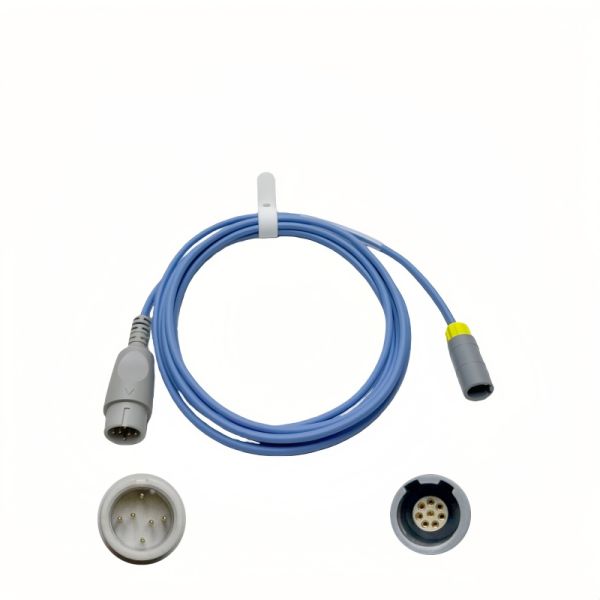 TPU Flow Sensor Cable Ventilator Accessories Compatible Biolight AnyviewS12 ETC02 Cable