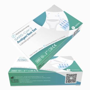 Class III 2 years Shelf Life SARS-CoV-2 Antigen Self Test Set Saliva Sample Collector 1 test/box