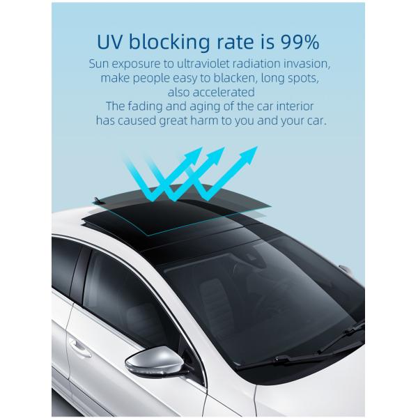 Explosion-proof Protective TPU Sunroof PPF Auto Windshield Glass Window Tint Solar Film Car Roof Skylight Film