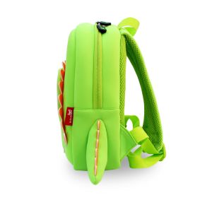 Wholesale Green Toddler Shark Backpack , Cool Kids Backpacks Neoprene Material from china suppliers