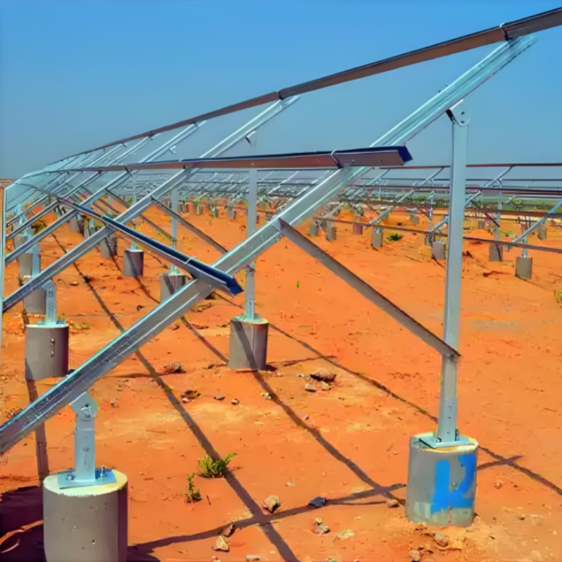 Wholesale Solar Panel Mounting Brackets for Large-Scale Solar Plants with Pre-Assembled Supporting Rack and Flexible Connection from china suppliers