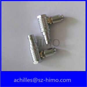 Wholesale push pull self-locking lemo 5 pin right angel connector 0B 1B 2B series from china suppliers