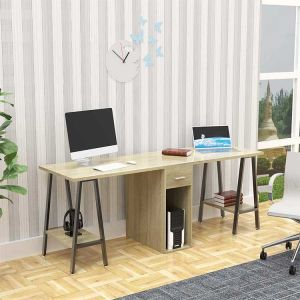 750Hmm Modern Computer Desks Scratch Resistant Wood Writing Desk