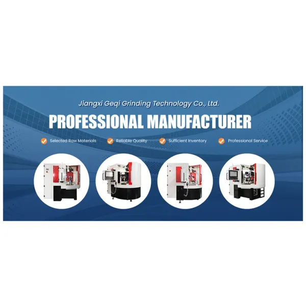 Automatic Servo Driven PCBN Insert Grinding Machine for Metal Cutting Precision