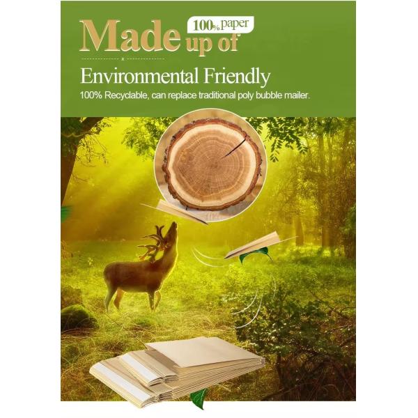 Corrugated Board Custom Padded Mailer Bags For Logistic Enterprise