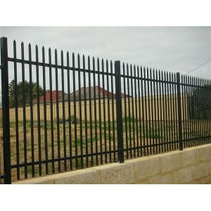 Australia Security Commerical Garrison Fence Panel galvanised steel palisade