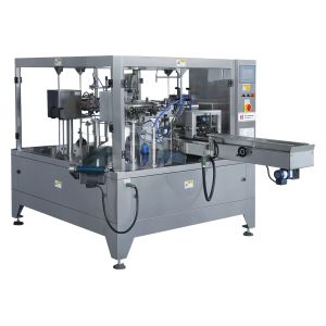 Wholesale Electrical Motor Rotary Pouch Packing Machine , Quick Automatic Pouch Filling Machine from china suppliers