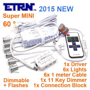 6W Dimmable Flashes LED Downlight Sharp Bright Cabinet indoor ceiling Light