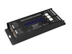 200g Black DMX512 Signal Decoder , 4 Channel DMX Decoder For RGBW LED