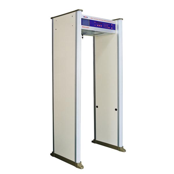 Quality Big Large Lcd Screen High Sensitivity Walk Through Gate 10 Detecting Lateral Zones for sale