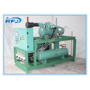 Single Screw Type Compressor Refrigeration Condensing Units / Refrigerator