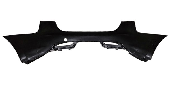 REAR UPPER FASCIA UNPAINTED FOR TESLA MODEL 3 2023+ 1582571-SC-C
