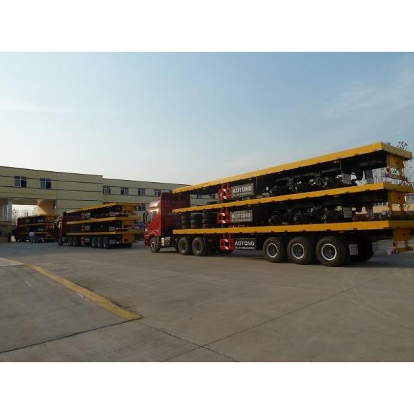 Relay Valve Wabco Heavy Duty Flatbed Semi Trailer for Container Transport and