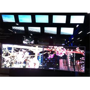 Large Curved LED Screen with Win 8 System 10 Points LED Backlight