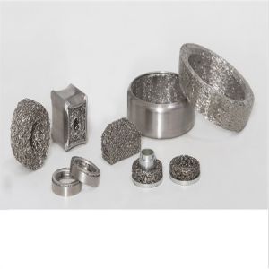 Stainless Steel AISi 316 Compressed Knitted Wire Mesh Gauze Diameter 15mm