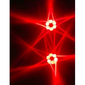 2015 new top selling stage disco dj lighting 6pcs mini led moving head beam eyes