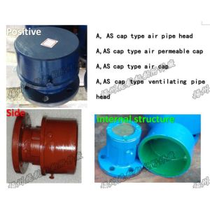 A, AS cap type air pipe head, cap type air permeable cap, cap type air cap, cap type venti