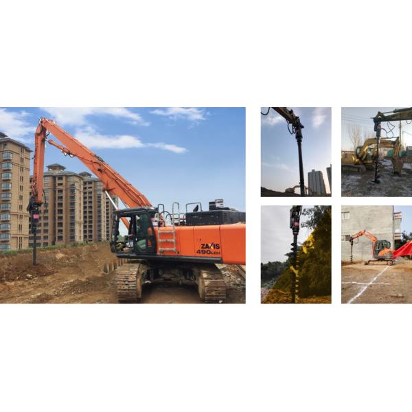 DaYan.HB Mini Post Hole Digger For Backhoe 190mm Excavator Earth Auger