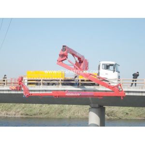 Dongfeng Euro 5 Emission 16m Under Bridge Access Platforms / Bridge Snooper