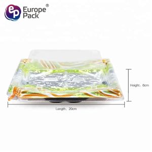 EPK wholesale fancy printing rectangle disposable sushi container