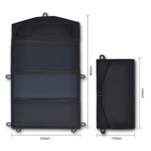 Folding Backpacking Solar Panel Blanket Mono Perc 21W
