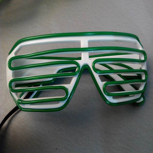 attention-catching high bright shutter glasses/shutter shade sunglasses for decoration