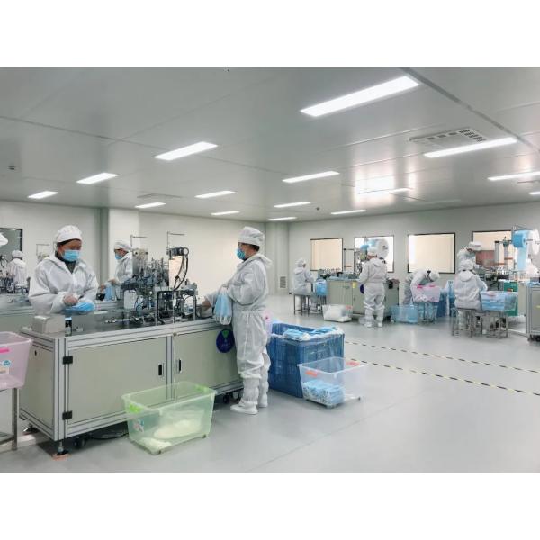 Non Irritating Farmer Disposable Blue Earloop Face Mask