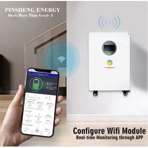 Wholesale Pinsheng Lithium Battery 15kWh 51.2V 280Ah 300Ah Home LiFePO4 Battery Pack Solar Energy Storage Battery from china suppliers