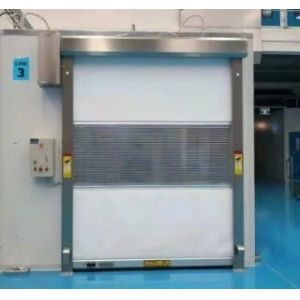 50HZ Industrial Pvc Rapid Roller Doors Automation Shutter High Speed