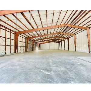 Strong Portal Frame Steel Structure Construction , Lightweight Steel Frame