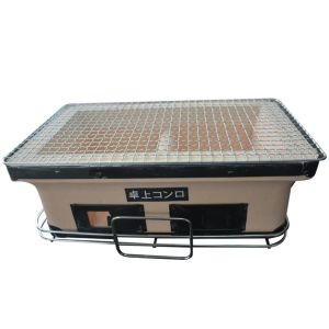 Wholesale 40.5cm Wood Fired Japanese Yakitori Ceramic Hibachi Grill from china suppliers