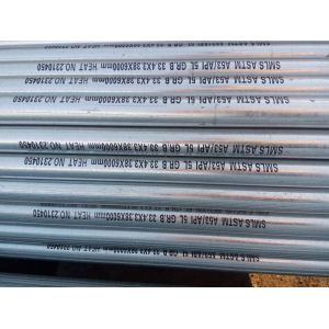 Wholesale A53GR.B galvanized carbon seamless tubes China exporter from china suppliers