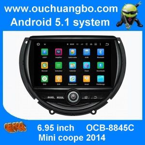 Wholesale Ouchuangbo car radio stereo multimedia android 5.1 for mini coope 2014 with 1024*600 MP3 Cortex A9 4-core from china suppliers