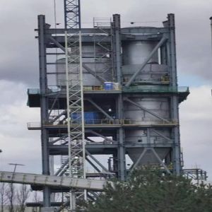 OEM Steel Structure Stackers Cement Machinery Bulk Material Handling EN1900