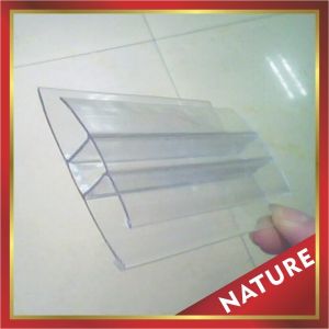 PC H Profile,h pc profile,h polycarbonate profile,pc profile,polycarbonate h