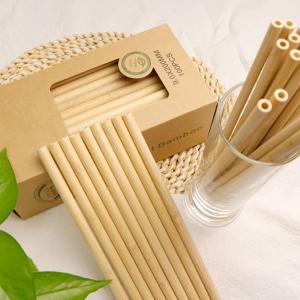 Wholesale Reusable Bamboo Kitchen Utensils Drinking Straws Bulk from china suppliers