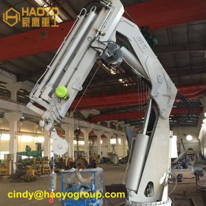 China Foldable Knuckle Boom Handling Ship Offshore Cranes Companies Marine Ship Deck Crane on sale