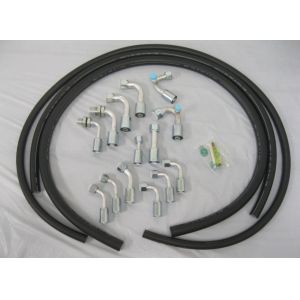 Hydraulic Hose Crimping Machine A/C Hose Crimper Tool Kit