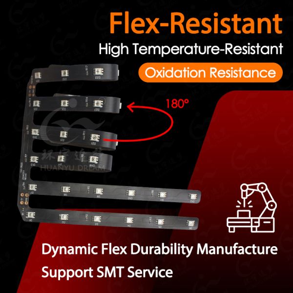 Composite double-sided aluminum substrate design Constant Current Flexible PCBA Infrared Red Light for Therapy Belt Heated Massage Waist Belt