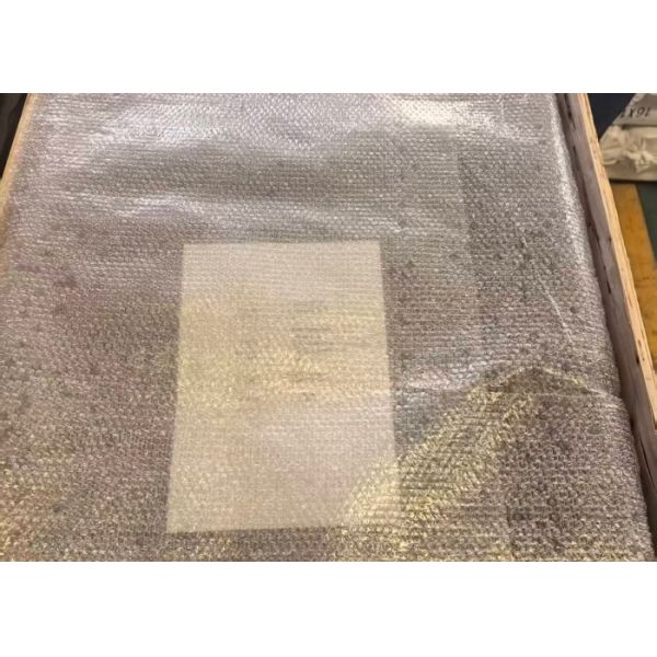 No Waves Type 8mm hole size 1.2mm Wire dimeter Aluminium Woven Chain Decoration Mesh