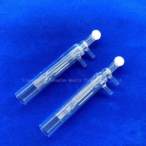 Custom Machining High Precision Quartz Ball Head Welding Photovoltaic Clear