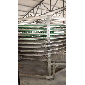 Bakery Spiral Cooling Conveyor, Toast Bread Spiral Cooling Tower, Bread Spiral