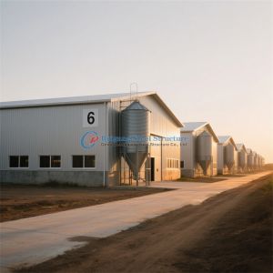 Wholesale Quickly Assemble Steel Structure Building Chicken House from china suppliers