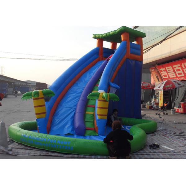 Outdoor Tree House Big Splash Inflatable Super Slide Clearance