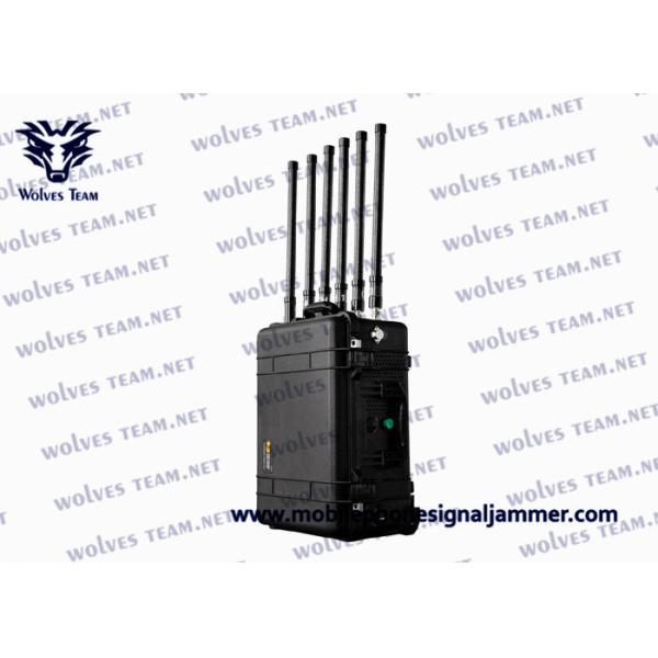 High Power RF Signal Jammer Cell Phone Signal Vehicle Bomb Jammer With DDS